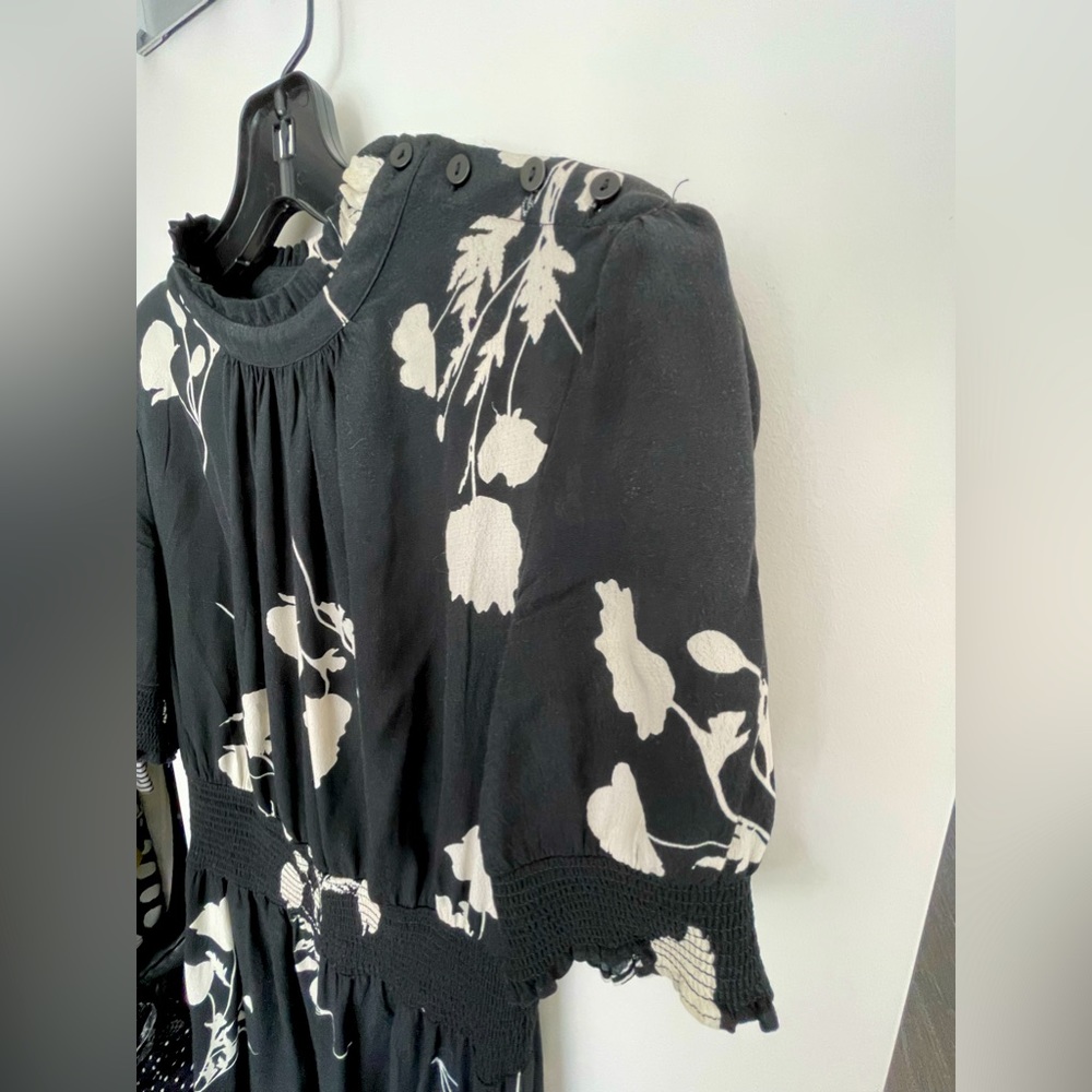 Ba&sh hi-lo midi dress - Picture 3 of 4